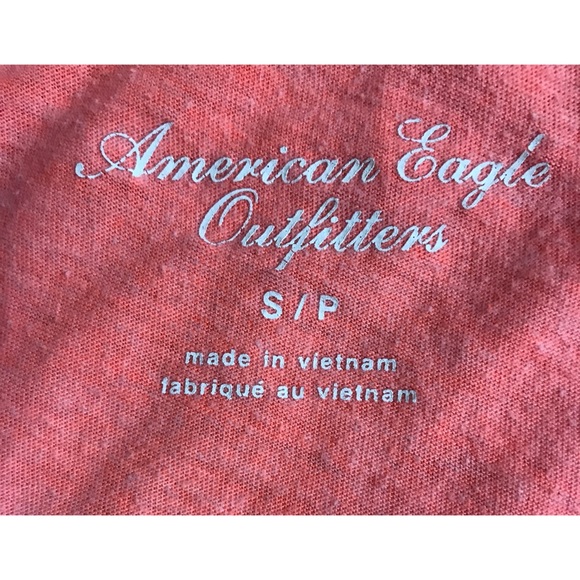 AMERICAN EAGLE OUTFITTERS PINK SMALL LONG SLEEVE - Picture 4 of 7